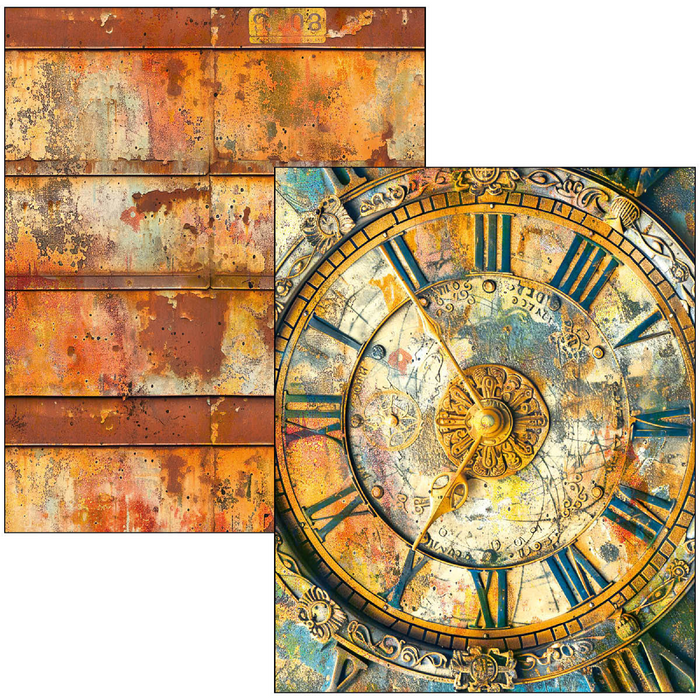 Ciao Bella Past Time A4 Maxi Mixed Media Book