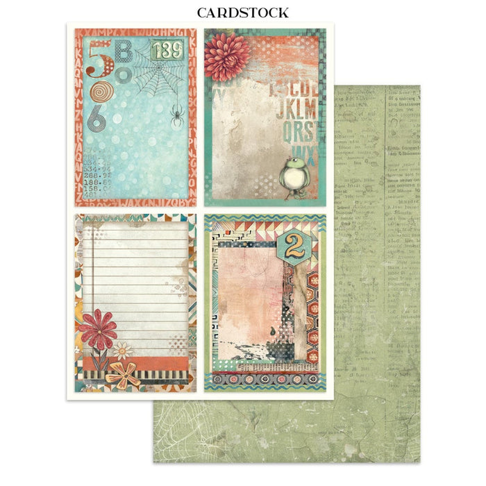 Stamperia Furry Friends Junk Journal Stickers Cut-outs Backgrounds