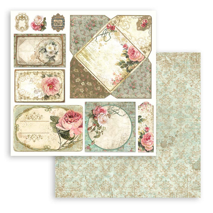 Stamperia Precious 8" x 8" Scrapbooking Paper Pad