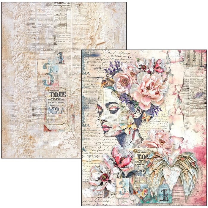 Ciao Bella Paper The Sound Of Spring A4 Maxi Mixed Media Book
