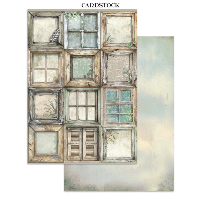 Stamperia Herbarium Silvae Junk Journal Stickers Cut-outs Backgrounds