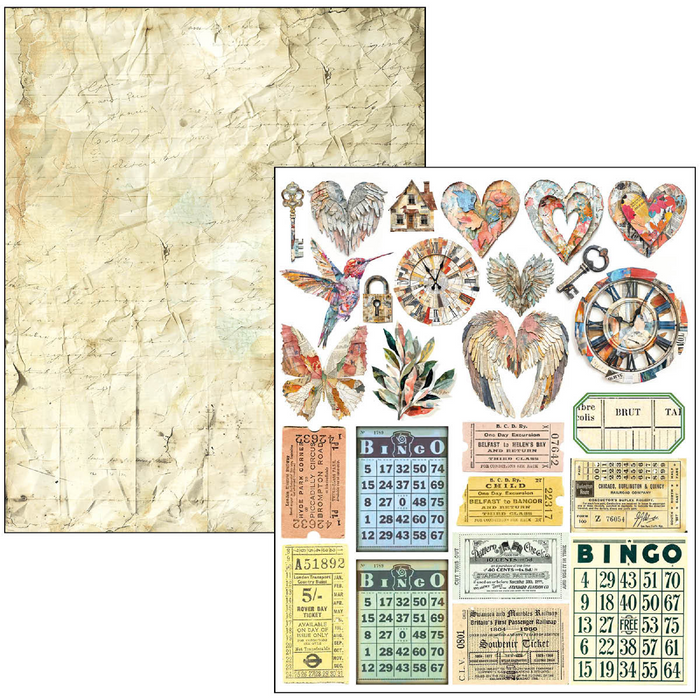 Ciao Bella Paper The Sound Of Spring A4 Maxi Mixed Media Book