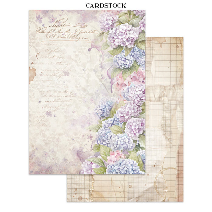 Stamperia Quiet Days Junk Journal Stickers Cut-outs Backgrounds