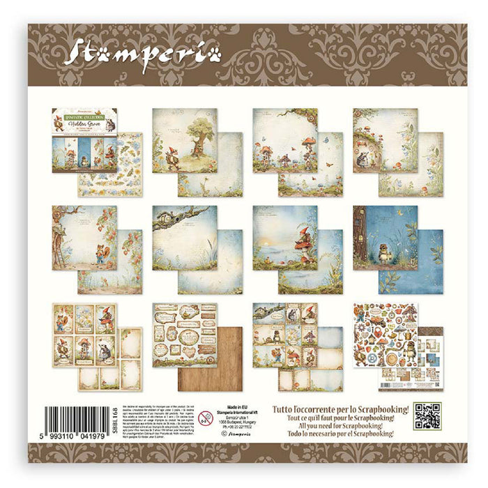 Stamperia Hidden Grove  12" x 12" Scrapbooking Paper Pad