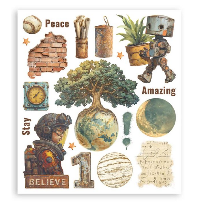 Stamperia A New Beginning Rub On Transfers - Assorted Pack