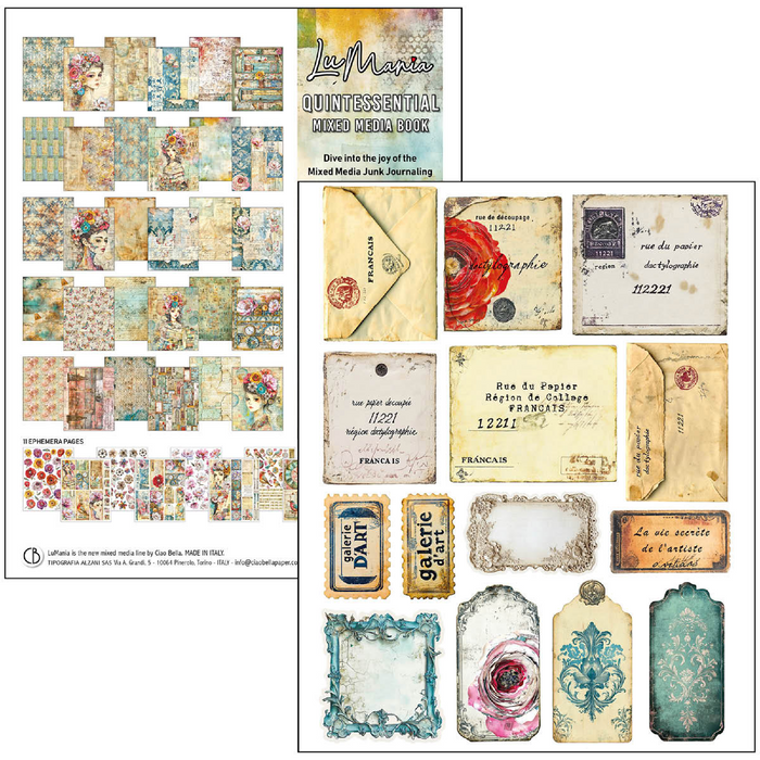 Ciao Bella Quintessential A4 Maxi Mixed Media Book