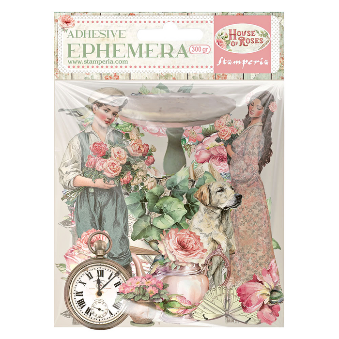 Stamperia New House Of Roses Ephemera