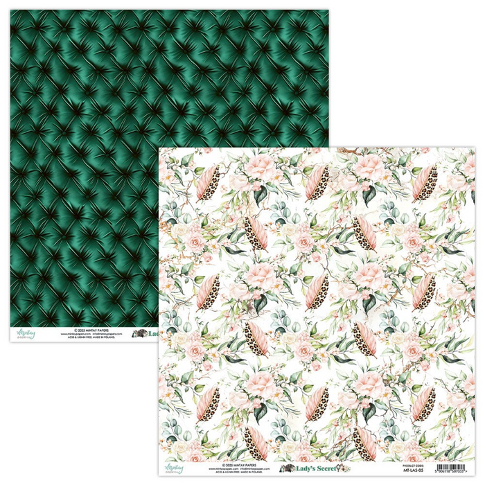 Mintay Lady's Secret 12" x"12 Scrapbooking Paper Set