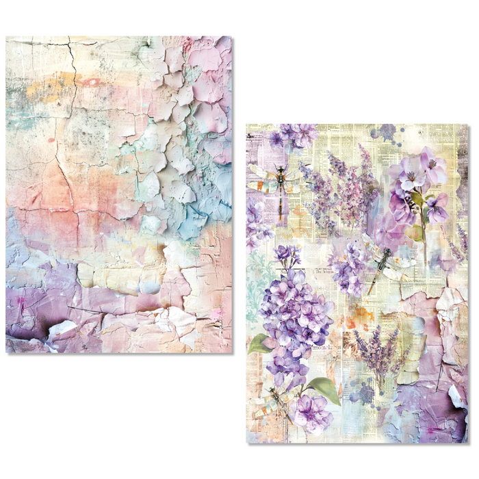 Ciao Bella Paper The Sound Of Spring A5 Mixed Rice Paper 8pc
