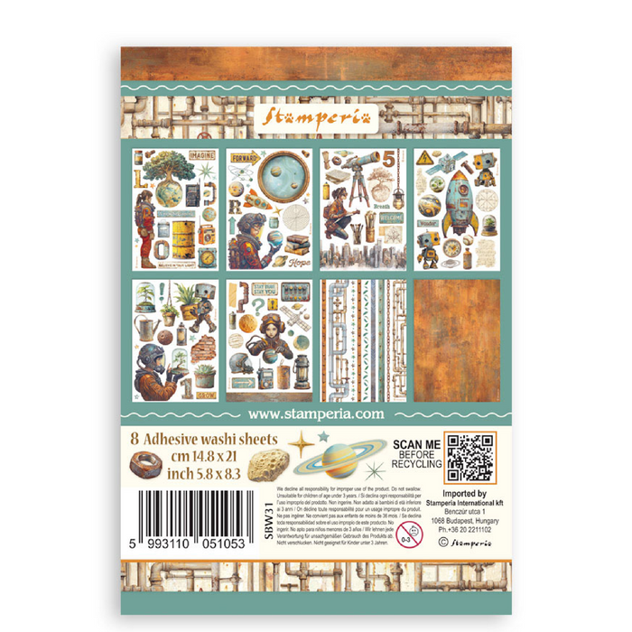 Stamperia A New Beginning A5 Washi Pad
