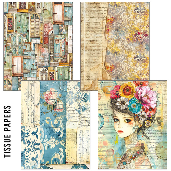 Ciao Bella Craftmix Quintessential Mixed A5 Paper Pack 8pc