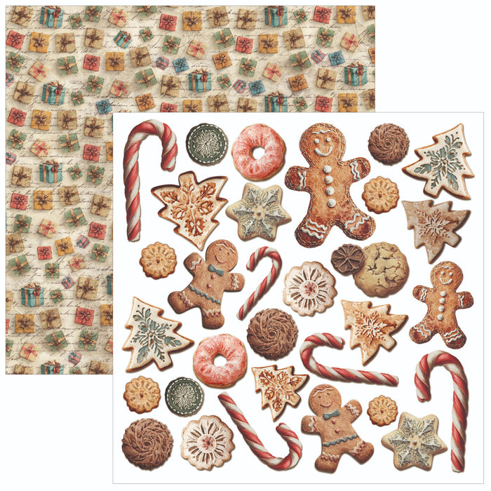 Ciao Bella Paper Merry & Bright 6" x 6" Fussy Cut Pad