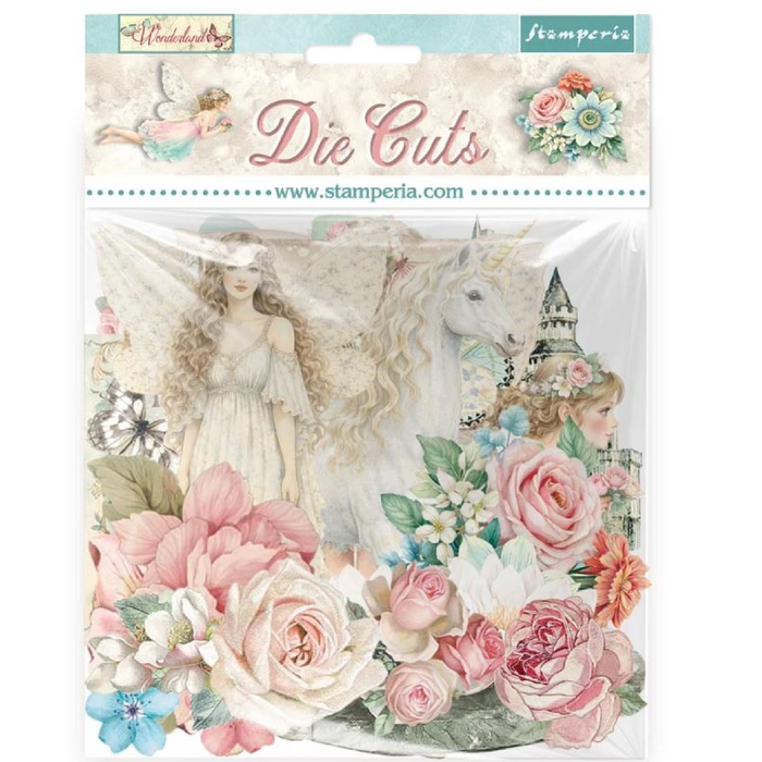 Stamperia Paper Wonderland Assorted Die Cuts