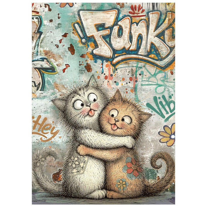 Stamperia Furry Friends 2 A6 Rice Paper Pack