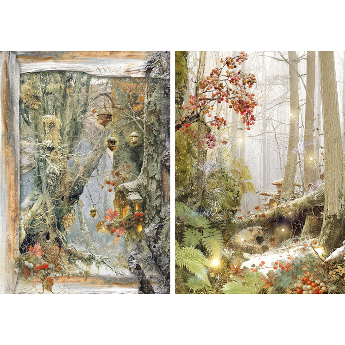 Ciao Bella Fairy Whispers  A5 Mixed Rice Paper 8pc