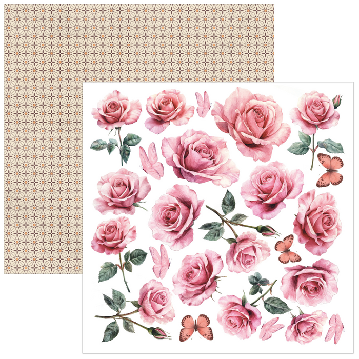 Ciao Bella Paper Courtly Love 6" x 6" Fussy Cut Pad