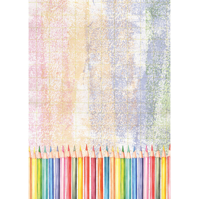 Ciao Bella Back to School A5 Mixed Rice Paper 8pc