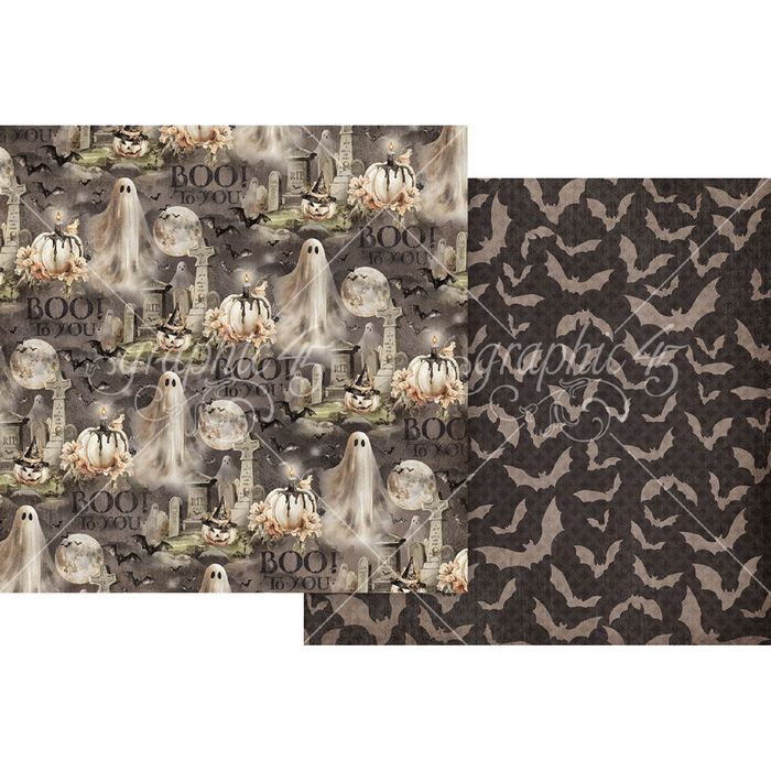 Graphic 45 Ghostly Greetings 12" x 12" Collection Pack