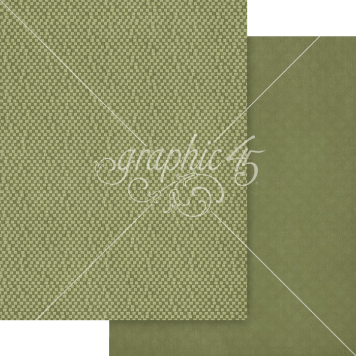 Graphic 45 Ghostly Greetings 8.5" x 11" Patterns & Solids Pack