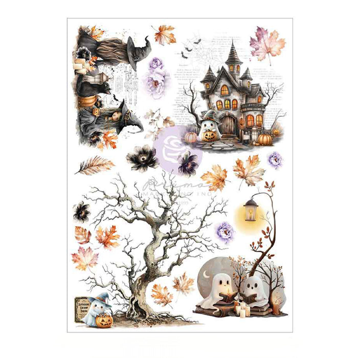 Prima Marketing Bewitched A4 Rub-ons Transfer