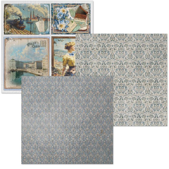 Ciao Bella Eastern Journey Deluxe Paper & Vellum Dual Pack Mixed