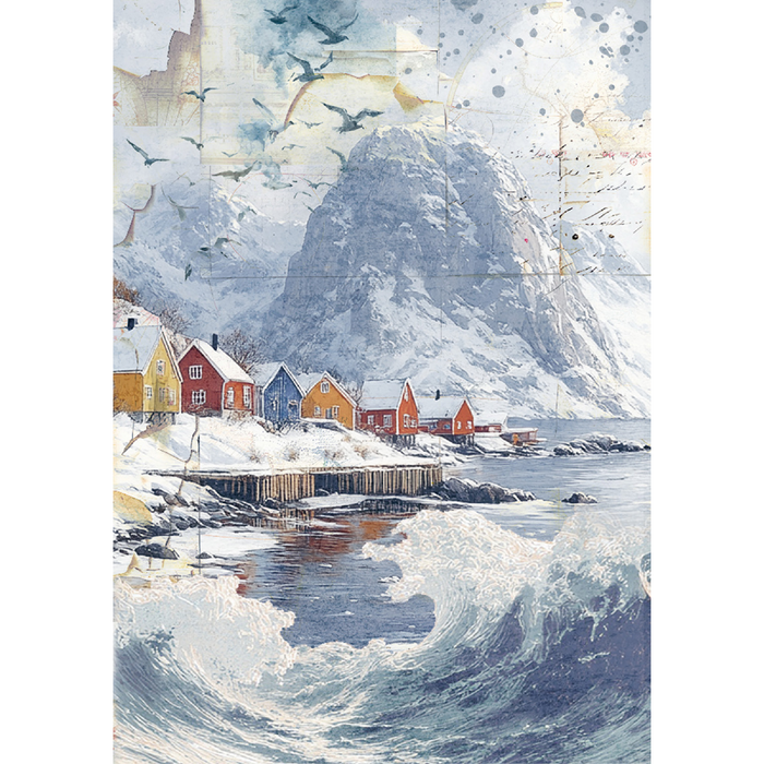 Ciao Bella An Artist Journey A5 Mixed Rice Paper 8pc