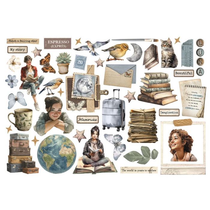 Stamperia Secret Diary Ephemera