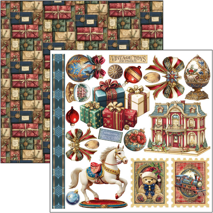 Ciao Bella Toy Shop 6" x 6" Fussy Cut Pad