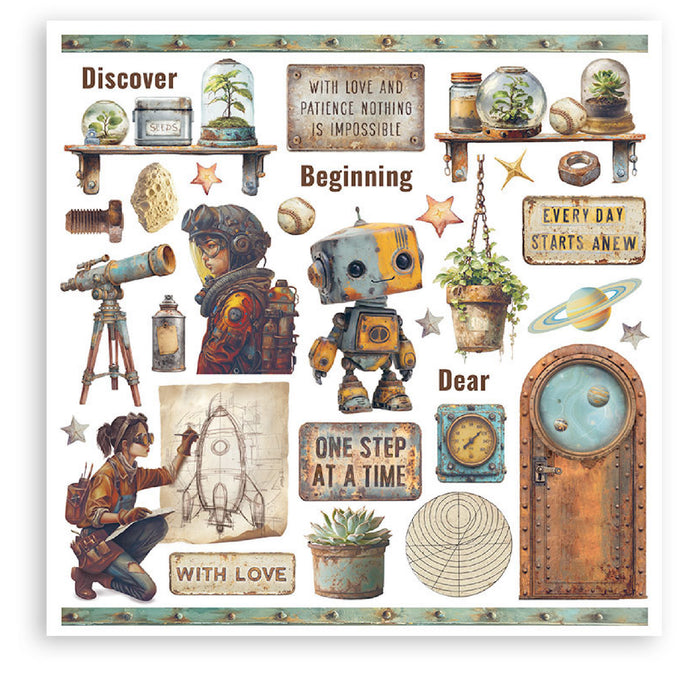 Stamperia A New Beginning Rub On Transfers - Assorted Pack