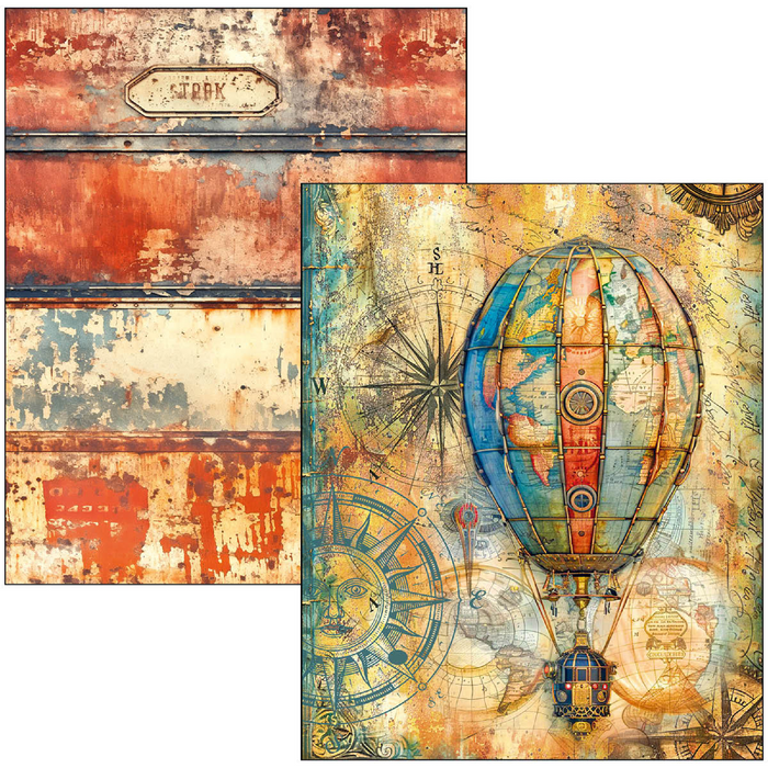 Ciao Bella Past Time A4 Maxi Mixed Media Book