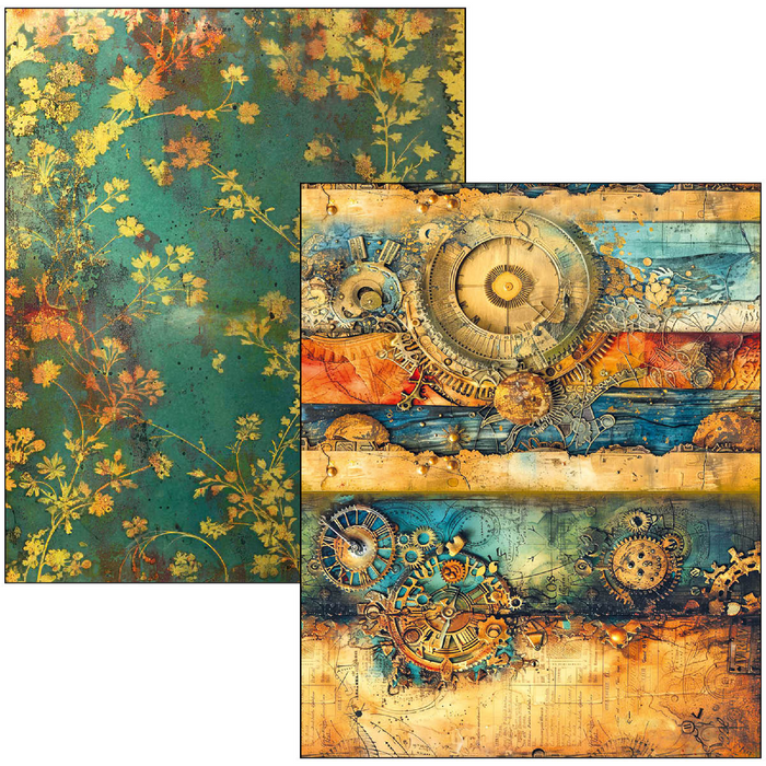 Ciao Bella Past Time A4 Maxi Mixed Media Book