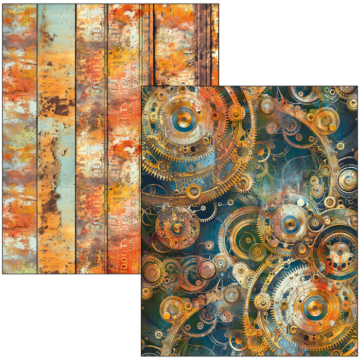 Ciao Bella Past Time A4 Maxi Mixed Media Book