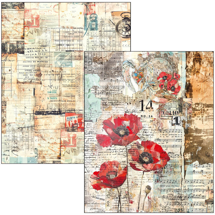 Ciao Bella Paper The Sound Of Spring A4 Maxi Mixed Media Book