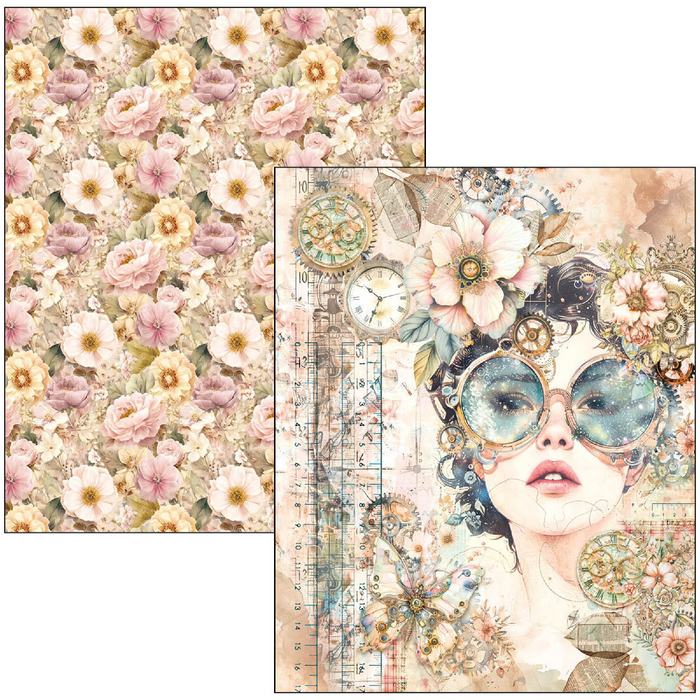 Ciao Bella Paper Lost in Time A4 Maxi Mixed Media Book