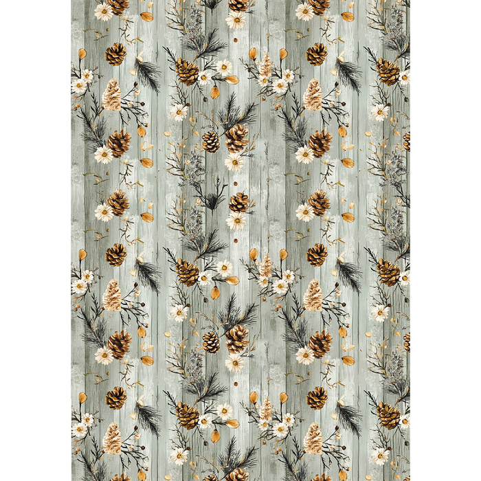 Ciao Bella Hot Cocoa & Holly A5 Mixed Rice Paper 8pc