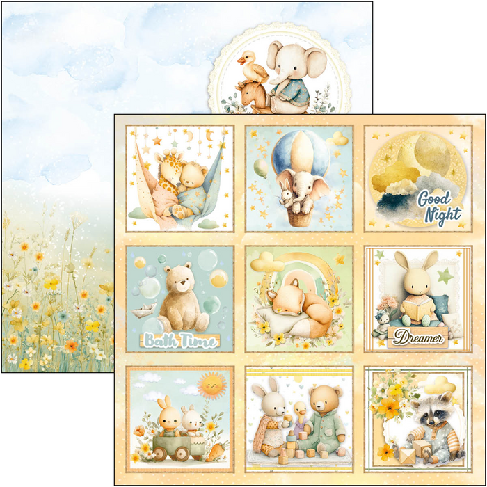 Ciao Bella Lunibloom 12" x 12"Patterns Scrapbooking Paper Set