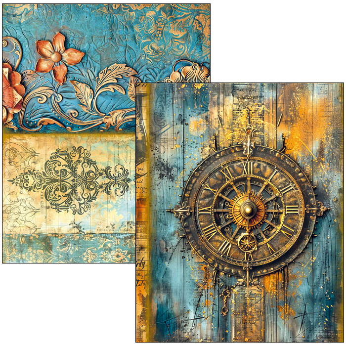 Ciao Bella Past Time A4 Maxi Mixed Media Book