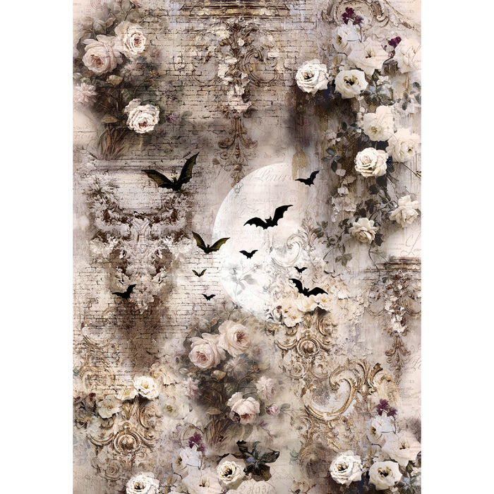 Ciao Bella Dark Academia A5 Mixed Rice Paper 8pc