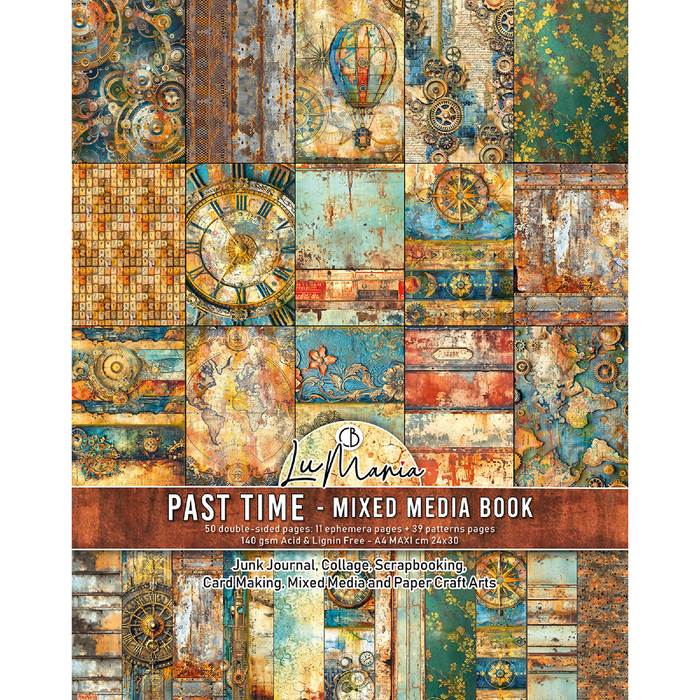 Ciao Bella Past Time A4 Maxi Mixed Media Book