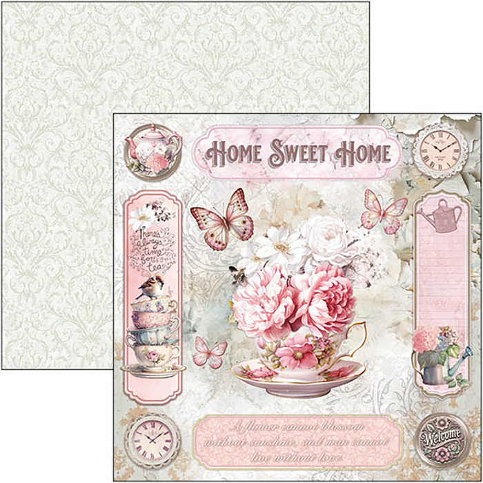 Ciao Bella Timeless Memories 8" x 8" Scrapbooking Paper Set