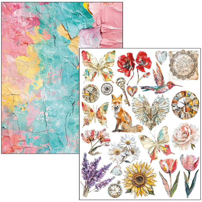 Ciao Bella Paper The Sound Of Spring A4 Maxi Mixed Media Book