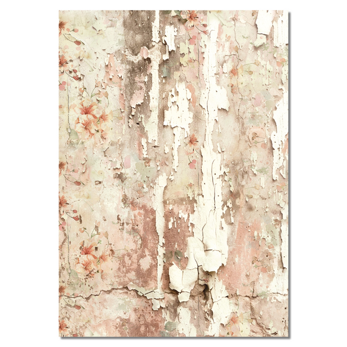Ciao Bella Paper Lost in Time A4 Mixed Rice Paper 4pc