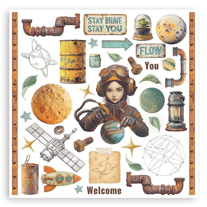 Stamperia A New Beginning Rub On Transfers - Assorted Pack