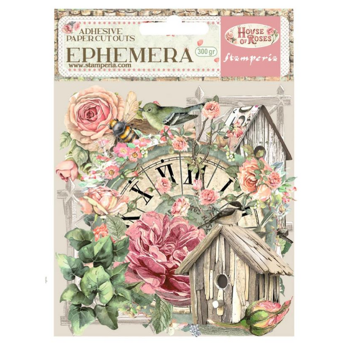 Stamperia House Of Roses Ephemera