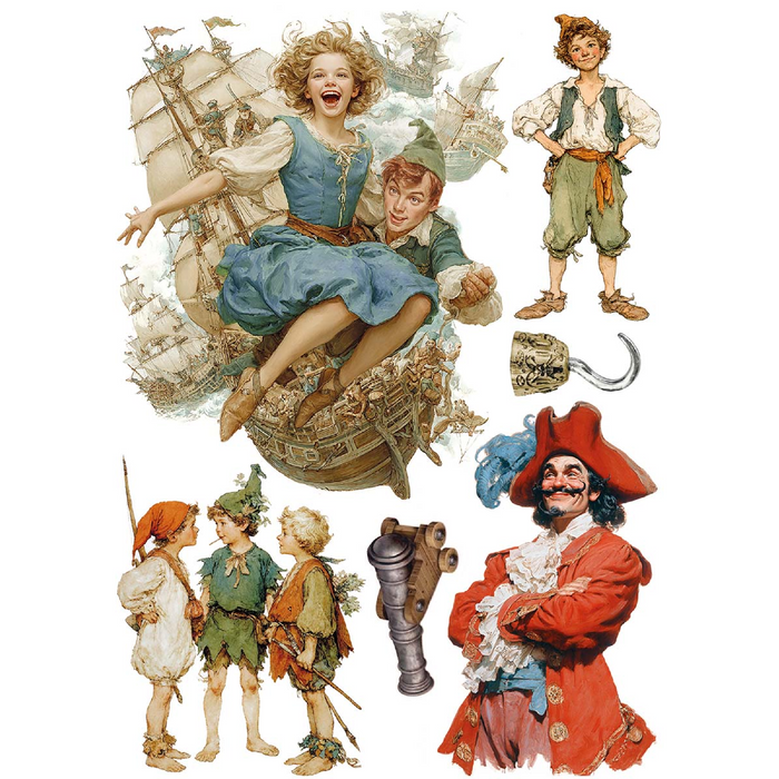 Ciao Bella Neverland A5 Mixed Rice Paper 8pc