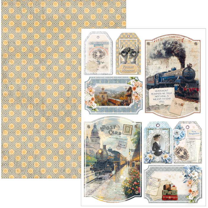 Ciao Bella Eastern Journey A4 Scrapbooking Paper Set
