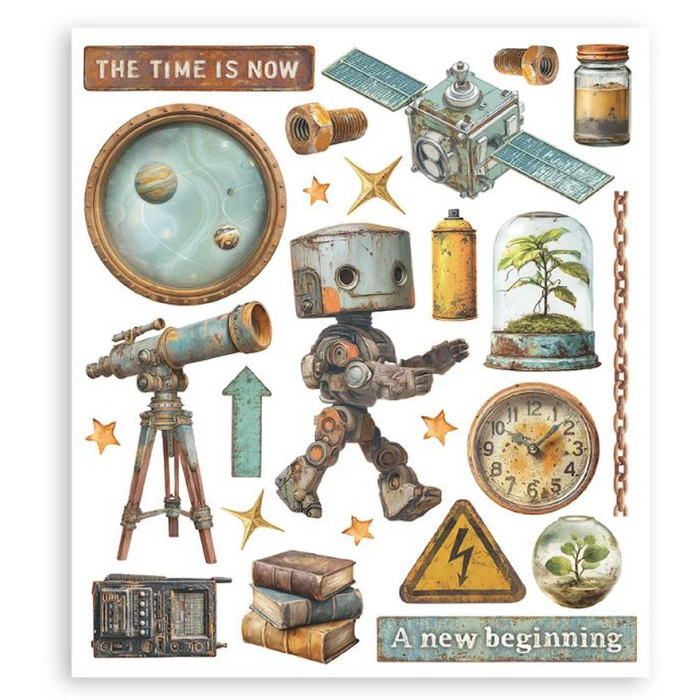 Stamperia A New Beginning Rub On Transfers - Assorted Pack