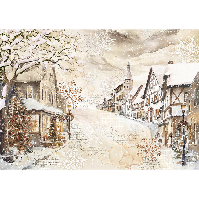 Ciao Bella Winter Season A5 Mixed Rice Paper 8pc