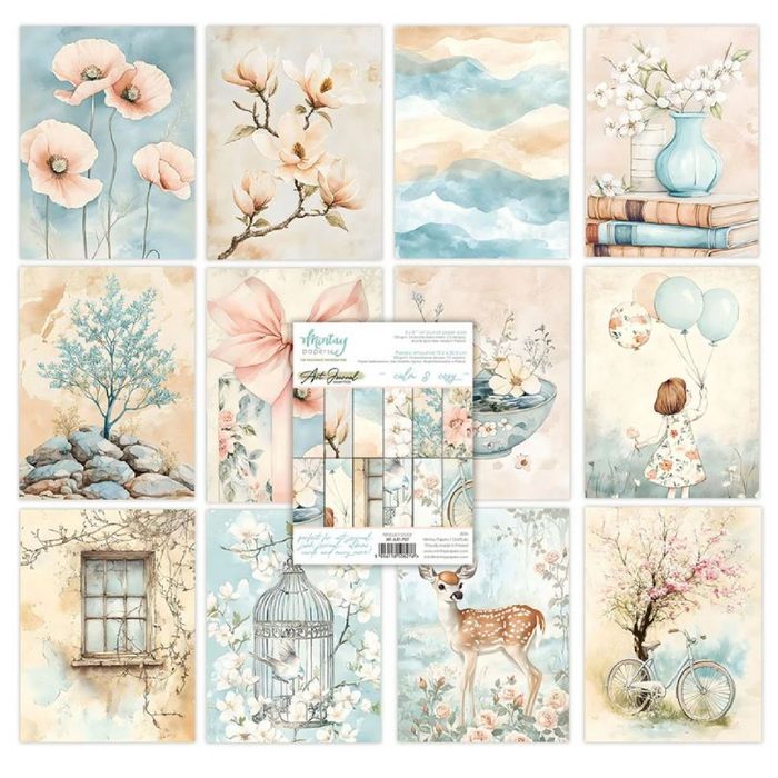 Mintay Paper Calm & Cozy 6" x"8 Art Journal Paper Pad