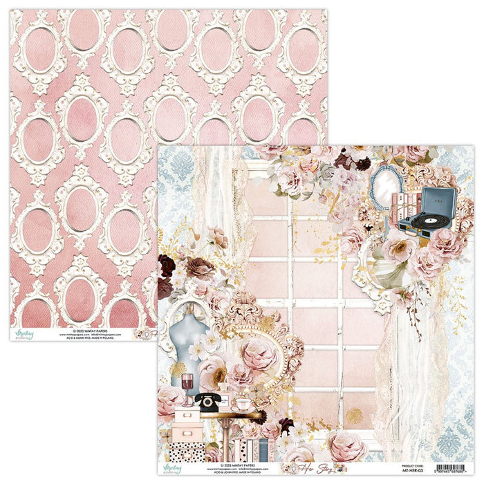 Mintay Her Story 12" x"12 Scrapbooking Paper Set
